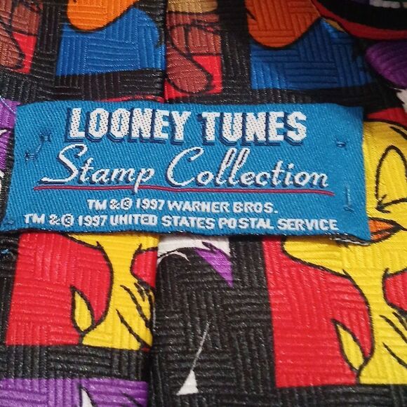 Looney Tunes vintage Stamp Collection  tie Tweety, Sylvester, Taz Roadrunner - Picture 5 of 6